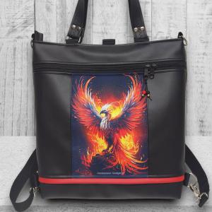 Főnixmadár 4in1 nagy csini nagypaneles kis kézifüles univerzális táska hátizsák