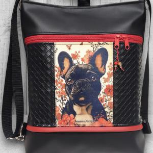 Francia bulldog 3in1 hátizsák univerzális táska