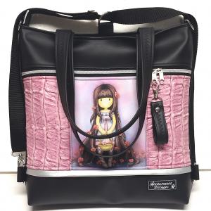 Gorjuss mintás 4in1 nagy csini univerzális táska hátizsák