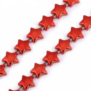 Gyöngyfüzér - Piros csillagok