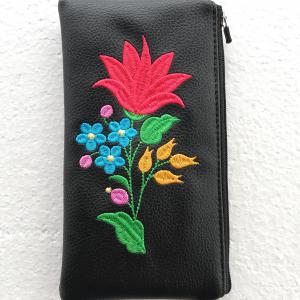 Hímzett népi motívumos telefontartó névvel vagy név nélkül 004