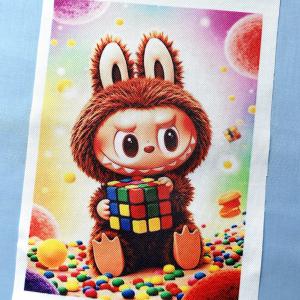 Labubu 001 cordura textilpanel választható méretben