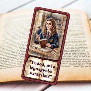 Laminált könyvjelző Hermione 02
