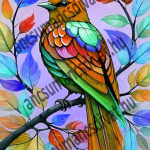 Madár 004 cordura textilpanel választható méretben