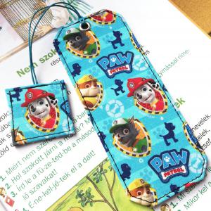 Mancs őrjárat fityegős könyvjelző