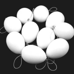 Műanyag tojás 46x64 mm akasztóval