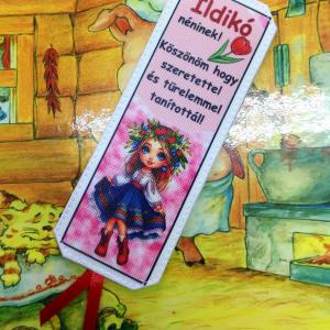 Névre szóló designer könyvjelző tanároknak tanév vége Köszönöm hogy tanítottál 02