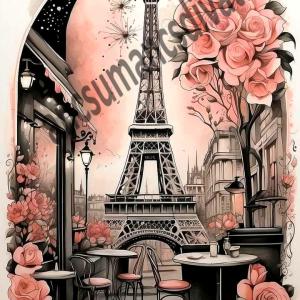 Párizs 001 cordura textilpanel választható méretben