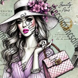 Párizs 006 cordura textilpanel választható méretben