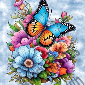 Pillangó 003 cordura textilpanel választható méretben