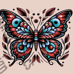 Pillangó 008 cordura textilpanel választható méretben