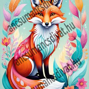 Róka 003 cordura textilpanel választható méretben