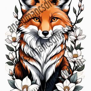 Róka 005 cordura textilpanel választható méretben