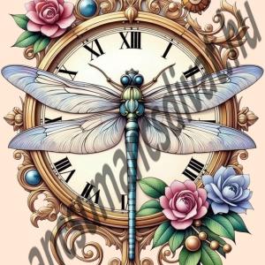 Szitakötő 001 cordura textilpanel választható méretben