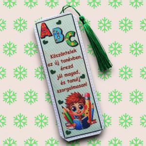 Tanévkezdés Motívációs könyvjelző - Fius- Köszöntelek az új tanévben