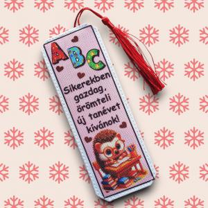 Tanévkezdés Motívációs könyvjelző - Süni lány- Sikerekben gazdag...