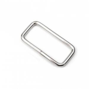 Téglalap nikkel 30mm