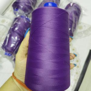 Trevira akril cérna tisztázóra fedőzőre  lila 13000 méteres!