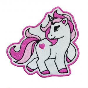 Unikornis Vasalható varrható hímzett felvarró folt 10cm