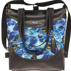 Üveggolyók 4in1 nagy csini univerzális táska hátizsák ívelt