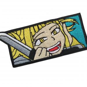 Vasalható varrható hímzett felvarró Toga Himiko 12x5cm