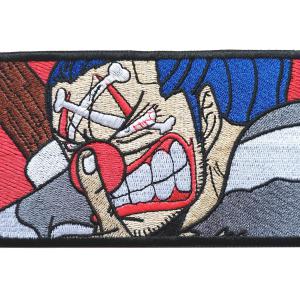 Vasalható varrható hímzett nagy felvarró Captain Buggy , Buggy kapitány 18x8,5cm