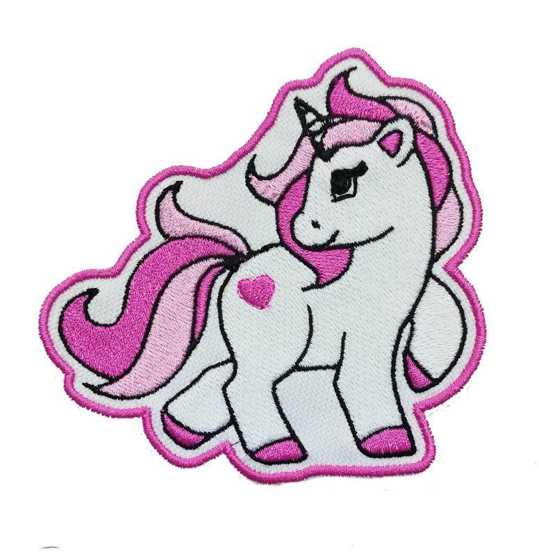 Unikornis Vasalható varrható hímzett felvarró folt 10cm