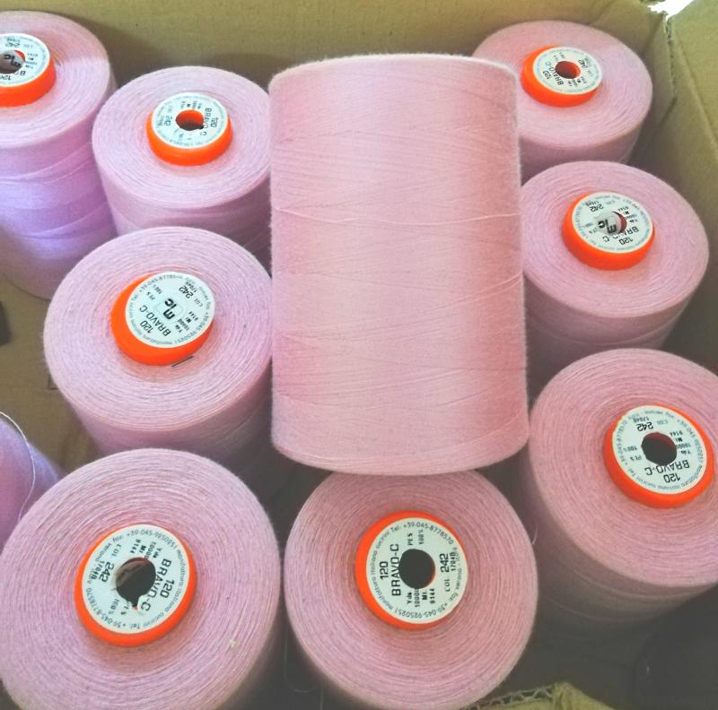 Varrócérna 10000 yard poliészter rózsaszín
