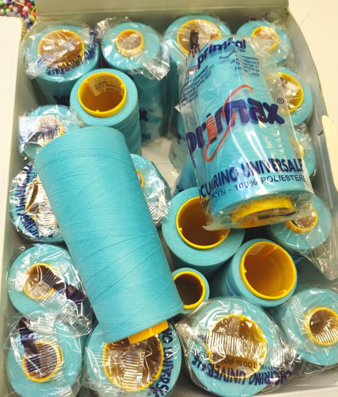 Varrócérna 5000 méter poliészter türkíz