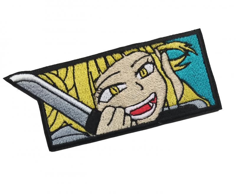 Vasalható varrható hímzett felvarró Toga Himiko 12x5cm