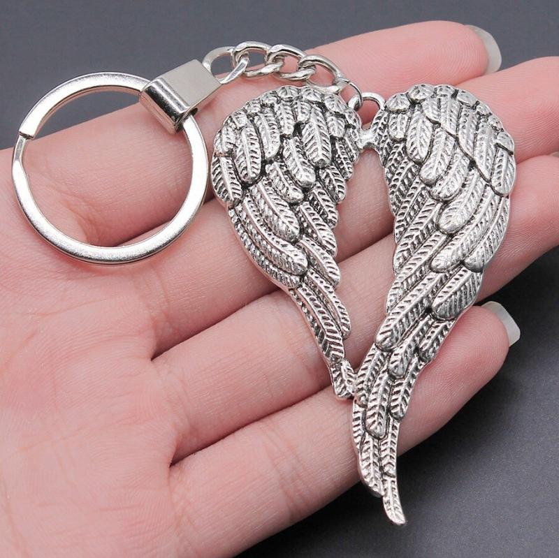 Védelmező angyalszárny kulcstartó táskadísz